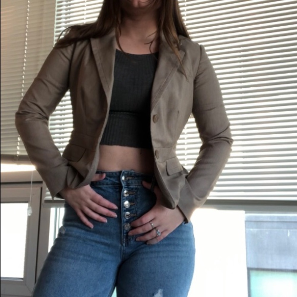 Light brown blazer